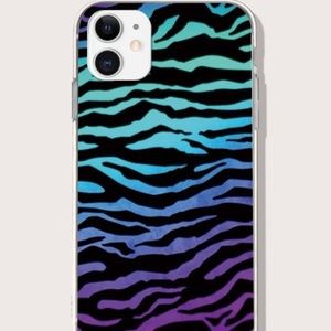 Zebra striped iPhone 11 case